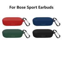 Silicone Protective Cover Case For Bose Sport Earbuds Case Wireless Bluetooth-compatible Earphones Cases Soft Skin Cover Shell