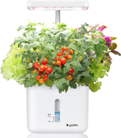 Indoor Garden Growing Systems Self-Watering Plant Pot Smart Gardening System with 17 Watts LED Grow