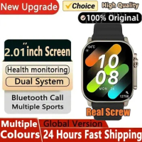 2024 Original Hiwatchpro APP T10 Ultra Smart Watch 49mm Men Women Bluetooth Call BT Music Game Wireless Charging NFC Smartwatch