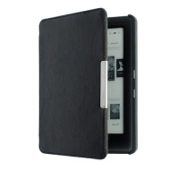 Case for HD 6.0" eReader Magnetic Auto Sleep Cover Ultra Thin Hard Shell (Black)