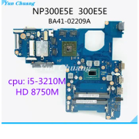 BA41-02209A For SAMSUNG NP300E5E 300E5E NP300E5V laptop motherboard With i5-3210M CPU HD 8750M GPU DDR3 Test 100% work