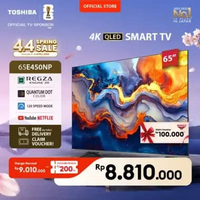 [FREE ONGKIR JABODETABEK] [KHUSUS ONLINE] Toshiba TV 65" 4K UHD Smart TV - QLED Dolby Vision Atmos V