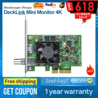 For Blackmagic Design DeckLink Mini Monitor 4K Portable Mini Recorder 4K