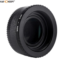 K&amp;F Concept M42 Lens to Nikon Mount Adapter with Glass Cap for Nikon AI F D5100 D700 D300 D800 D90 DSLR Camera Lens Adapter Ring