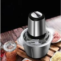 Chopper Blender Daging Stainless MKC 118 2L Mesin Penggiling Bahan Stainless Anti Karat Ringan utama