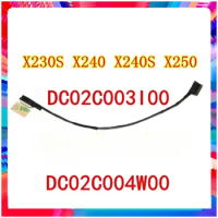 LCD LED EDP Cable For Laptop Lenovo ThinkPad X240 X240S X250 X260 X270 DC02C003I00 DC02C004W00 HD Display Ribbon Flexible Cable