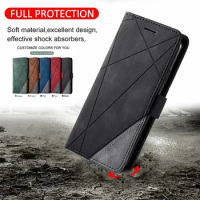 Flip Leather Case For Samsung Galaxy S23 S22 Ultra S21 S20 FE S10 S9 S8 Plus Note 8 9 10 20 Holder Wallet Stand Phone Cover