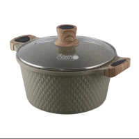 STEIN panci diamond casserole granite 20cm Kitchenware