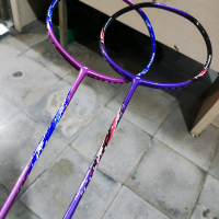 Raket Badminton Yonex 001 original purple dan pink