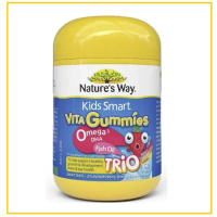 NATURE'S WAY 佳思敏透明魚油軟糖60粒 KIDS SMART VITA GUMMIES OMEGA-3 DHA FISH OIL 60 GUMMIES