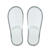 1 Pair Disposable Slippers Hotel Travel Slipper Disposable Slippers Hotel Travel Slipper Sanitary Party Home Guest Use Unisex