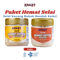 Krazy Peanut Butter Powder Paket Hemat isi 2 pcs