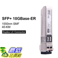 [8美國直購] 收發器模組 SFP+ 10GBase-ER Transceiver Module Compatible for Cisco SFP-10G-ER 1550nm, 40km Over S