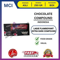 LAGIE FLAMBOYANT EXTRA DARK 250 GR / COKLAT BATANG COMPOUND