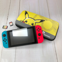 Pokemon 寶可夢【正版授權】Switch 多功能 3C收納包