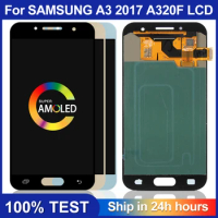 100% Test 4.7'' LCD Replacement for SAMSUNG Galaxy A3 2017 A320 A320F SM-A320F A320M A320Y Touch Screen Digitizer Assembly