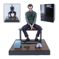 DC Heath Ledger Batman Dark Knight Joker Figure Suicide Squad Joker Gotham Joker Model Display