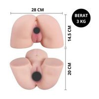 [ALAT BANTU SEX PRIA BONEKA] Alat Bantu Sex Pria Boneka Full body Sex Doll Silikon