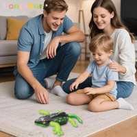Wall Climbing RC Chameleon Toy For Kids Remote Control Lizard Climbing Car Animal Toy U1M1