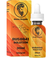 RU58841 5% Solution (50mg/ml) - DHT Blocker - Advanced Hair Loss Treatment - Anti-Androgen Hair Toni