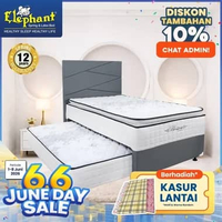 Kasur Springbed 2 In 1 Blossom Elephant 90 x 200 Abu