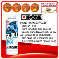 Dầu nhớt Ipone Katana 5w40 100% Tổng hợp xe ga