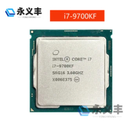 Intel Core i7-9700KF i7 9700KF i79700KF 9700KF 3.6GHz Octo-core Eight-thread CPU Processor 12M 95W LGA 1151 Original genuine