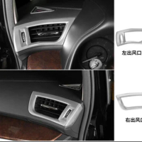 Auto Accessory For Toyota Alphard / Vellfire AH30 2015-2019 ABS Dashboard Air Conditioner Outlet Vent Cover Trim