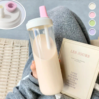 【Reddot 紅點生活】大象珍奶吸管隨行杯-850ml(珍珠奶茶杯 環保杯 吸管杯 隨行杯 珍奶杯 手搖飲料杯)