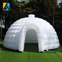 Large Inflatable Tent Dome 6 Meters White Igloo Tent for Event Space Toys