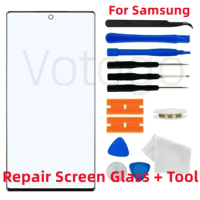 Front Outer Lens Glass Screen + OCA Replacement For Samsung Galaxy S24 S23 S22 S21 S20 S10 Note 9 10 20 Plus Ultra 5G LCD Touch