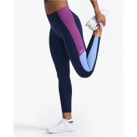 New 2XU Women Form Spliced Hi-Rise Compression Tights - celana kompres 2xu - WA7201b MDN/HYG (Midnig