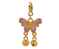 GR Fairy Butterfly with Bell Pendant 916/22k