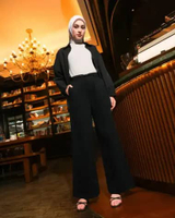 Heaven Lights - Huda Pants - Bawahan Casual Wanita L Dawn