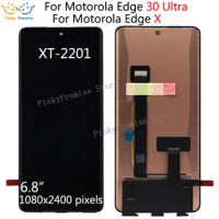 For Motorola Edge 30 Ultra LCD Display Touch Screen Digiziter Assembly For Moto Edge 30 Ultra XT-2201 LCD for moto edge x lcd