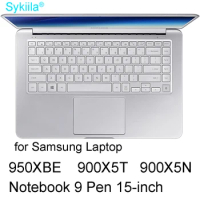 Keyboard Cover for Samsung Notebook 9 Pen 15 inch 950XBE 900X5T 900X5N Protector Skin Laptop Notebook Silicone TPU Clear 2020