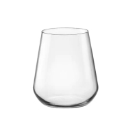 【Bormioli Rocco】InAlto 強化無鉛水晶水杯 450ml 1入 UNO系列(水杯 玻璃杯 平底杯)