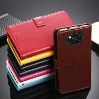 Cases For Xiaomi Poco X3 Pro Case Magnetic Closure Book Flip Cover For Poco X3 NFC X3Pro case Leather &amp; Silicone Funda bag Pouch