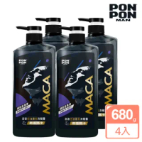 【澎澎MAN】麝香瑪卡控油蓬鬆洗髮露-680gx4(團購優惠)