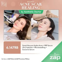 Facial Vacuum Hydro Acne + PRP Serum (3cc) Injection + Microneedling + Exosome Serum