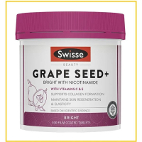 SWISSE 斯維詩煙醯胺亮白煥膚葡萄籽300粒 BEAUTY NICOTINAMIDE BRIGHTENING REJUVENATING GRAPE SEED 300 CAPSULES