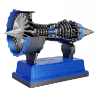 Mesin turbofan super TR900, motor penyerap hentakan elektrik 12 cm dengan fungsi