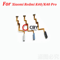 For Xiaomi Redmi K40 / K40s / K40 Pro / K40 Gaming Fingerprint Button Sensor power switch Flex Cable Replacement Repair Parts