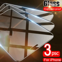 3 PCS/Lot Protective Glass for Apple iphone 13 mini 13 Pro Max Screen Protector Film i phone 12 Mini 12 11 Pro 12Pro Max Glass