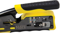 [4美國直購] Klein Tools VDV226-110 網路線電纜壓接器/剝線器/剪線器 Ratcheting Modular Data Cable Crimper