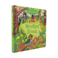 Usborne Sound Books Woodland Sounds English Educational 3D Flap Picture Books Children Kids Reading Book