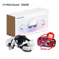 【Meta Quest】Oculus Quest 2 VR 頭戴式裝置256G+BOBOVR M2 PRO頭套 