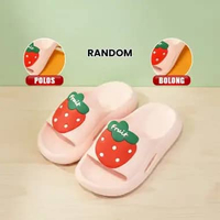ONE-S43 Sandal Anak Slip On Motif Buah Selop Karakter Lucu Sendal Anak Perempuan Laki Laki / Sandal 