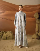 Heaven Lights Prive - Damira Dress - Gamis Dress Wanita M Snow Blue