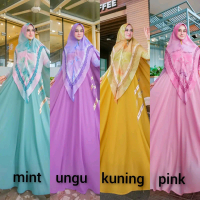 (BISA COD)Gamis Khaira Series by Alya Syari Original 100%